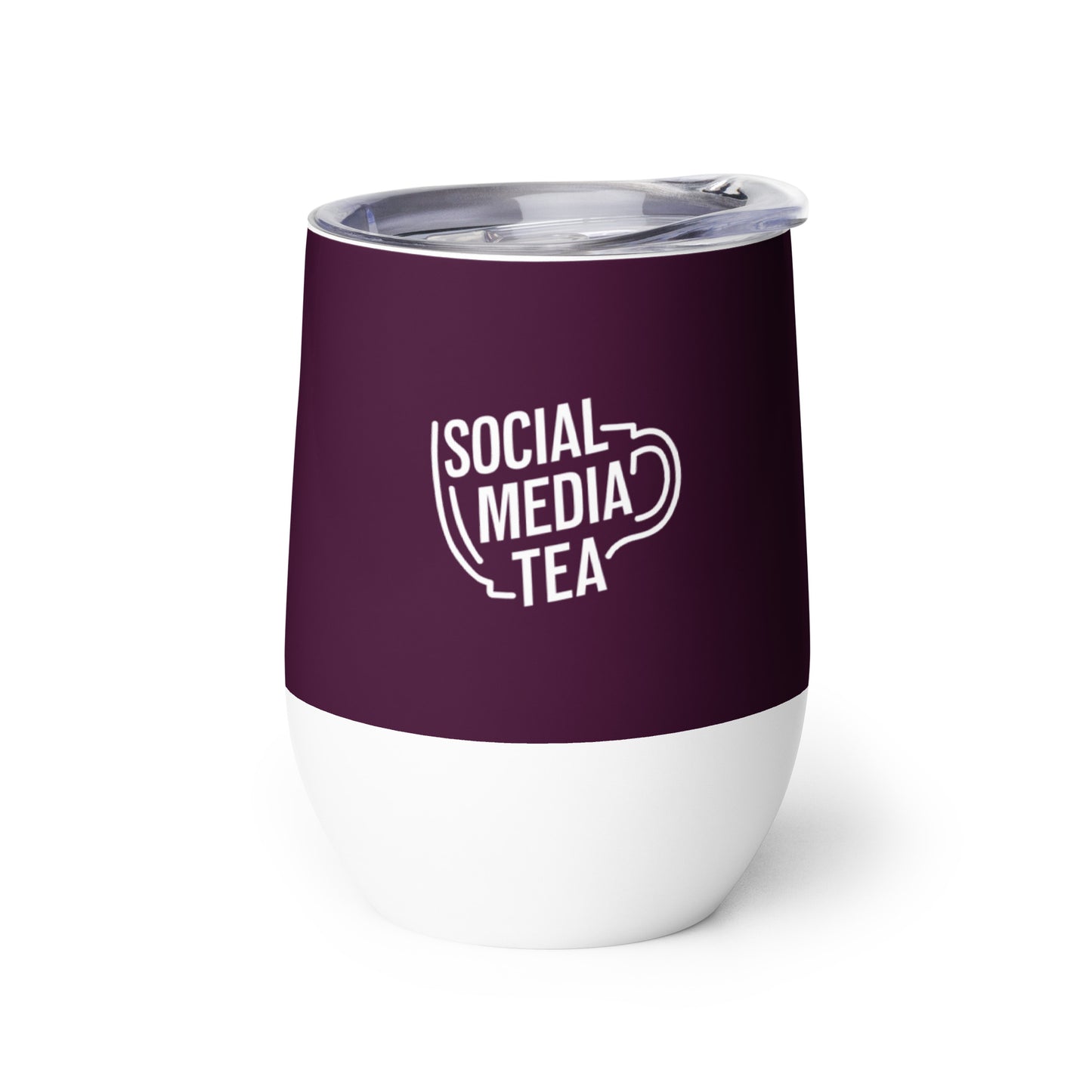 Social Media Tea Wine Tumbler - Boxed Edition